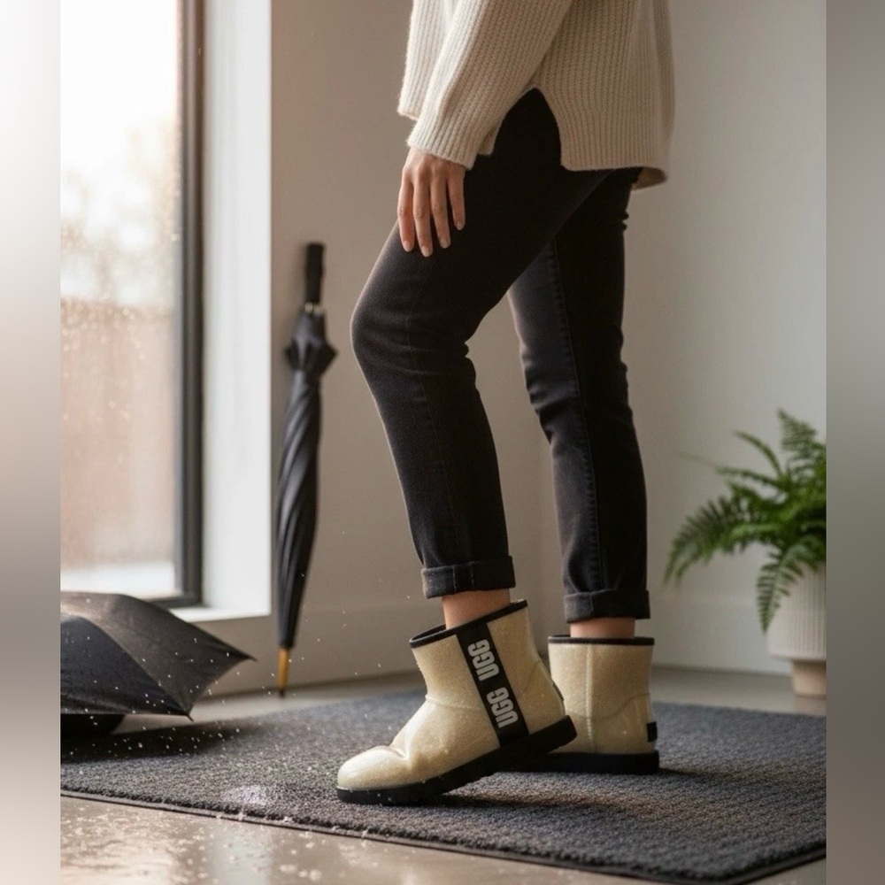 UGG Women's Classic Clear Mini boots Size 8 Preowned